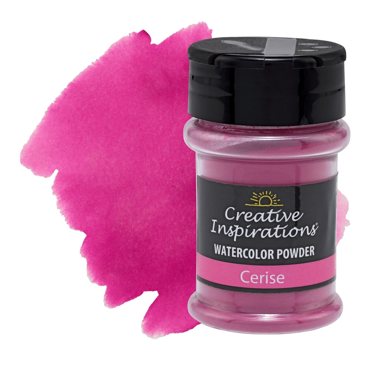 Creative Inspirations Powder Watercolor Paint - 38g Shaker Bottles - Dye-Based Water-Soluble Crystalline Pigments - Non-Toxic, Perfect for Abstract and Spontaneous Effects